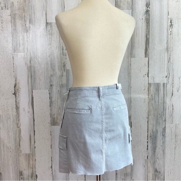 Joe's Jeans Army Denim Mini Skirt - Picture 6 of 9